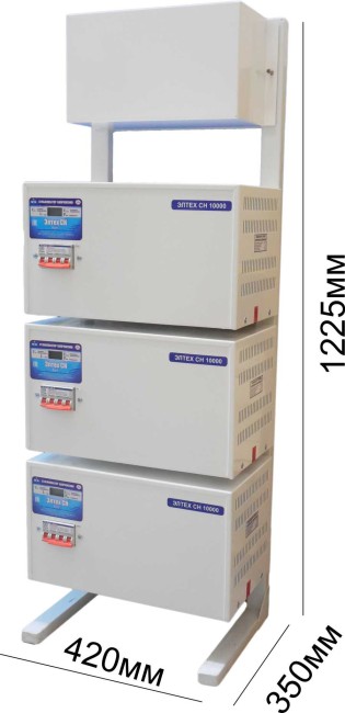 Трехфазный стабилизатор Элтех СН 10000*3 стандарт в Казани